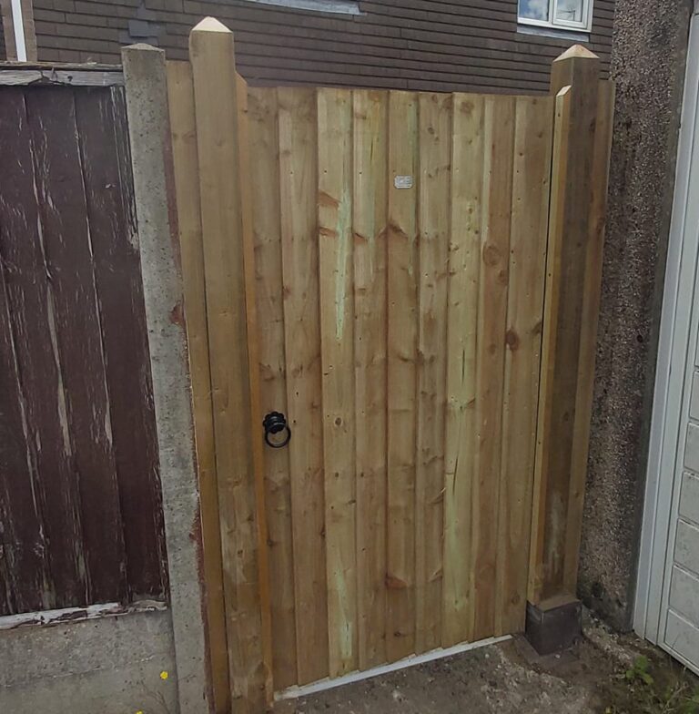 Private job new gate installation #No.7