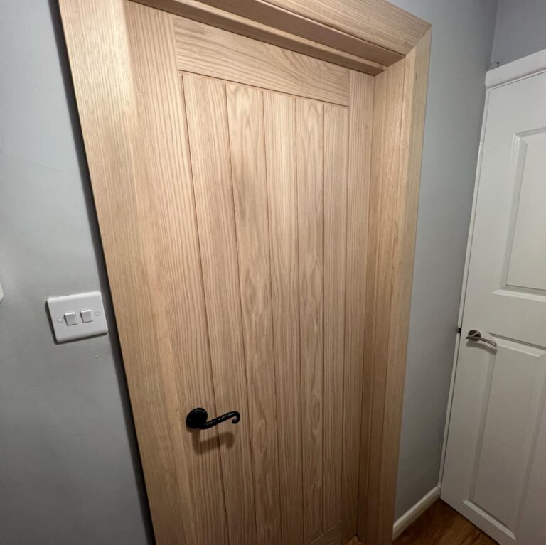 Door and oak door frame #No.15